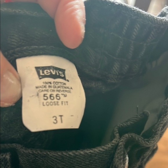 Levi's Vintage  Classic Black Kids Jeans - Picture 5 of 5